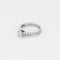 Bague 47 CARTIER - Solitaire en platine et diamants 58 Facettes DV14911-1