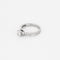 Bague 47 CARTIER - Solitaire en platine et diamants 58 Facettes DV14911-1