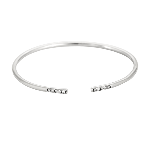 Bracelet TIFFANY - Metro Wire - Bracelet en or et diamants 58 Facettes DV15622-1