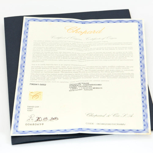 Collier Chopard -  Chopardissimo - Collier en or jaune et diamants 58 Facettes DV15843-7