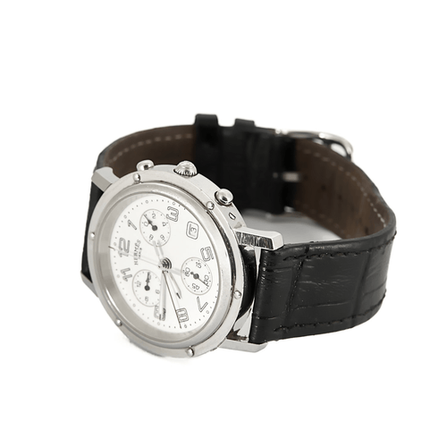 Montre HERMÈS - CLIPPER CHRONO - Montre en acier 58 Facettes DV16294-1