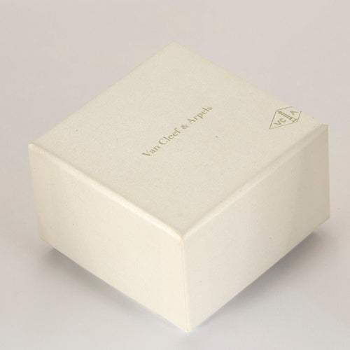 Bague 50 VAN CLEEF & ARPELS - Bague Vintage Alhambra or gris, turquoise et diamants 58 Facettes DV0830-22