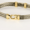 Bracelet FRED - Force 10  - Bracelet en acier et or jaune 58 Facettes DV14876-1