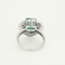 Bague 52 Bague en platine, émeraude et diamants 58 Facettes DV11451-9