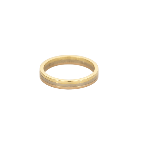 Bague 60 Cartier - Alliance Vendôme Louis Cartier moyen modèle - Bague trois ors 58 Facettes DV14333-3