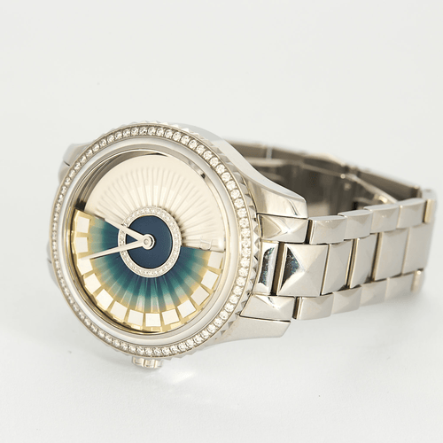 Montre DIOR- Dior VIII Grand Bal Plissé Ruban - Montre en acier et diamants 58 Facettes DV0316-3