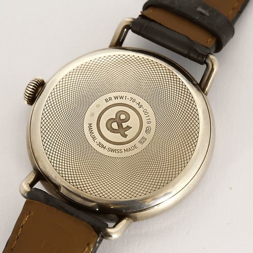 Montre Bell & Ross - WW1 Argentium - Montre en acier 58 Facettes DV0985-2