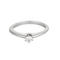 Bague 52 Tiffany & Co. Bague Solitaire en platine et diamant 58 Facettes DV17242-1
