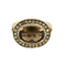 Bague 54 Bague cocktail en or jaune quartz fumé et diamants 58 Facettes DDV17242-3