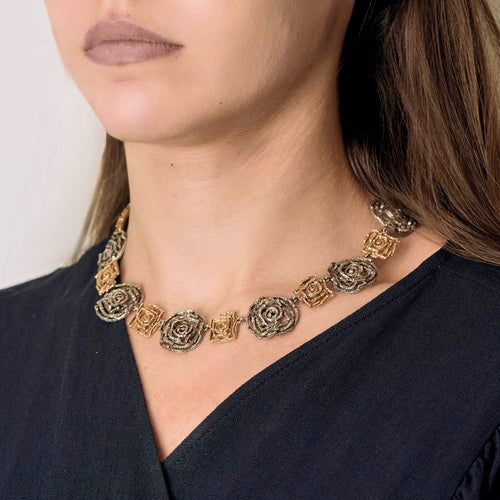 Boucles d'oreilles CHAUMET – Labyrinthe pour l'Arcade - Demi-parure à transformation en or jaune et or gris 58 Facettes DV17159-4