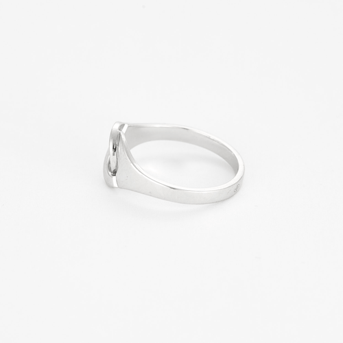 Bague 54 Dinh Van-  "Menottes" R8- Bague en or gris 58 Facettes DV16733-1