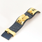 Bracelet HERMES - Medor - Bracelet manchette en cuir et métal doré 58 Facettes DV17381-4