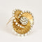 Broche Van Cleef & Arpels - Rare Broche Tourbillon en platine et or jaune, diamants. 58 Facettes DV17241-1