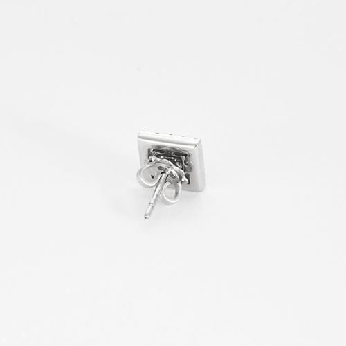 Boucles d’oreilles – Or blanc et diamants  58 Facettes DV17385-2