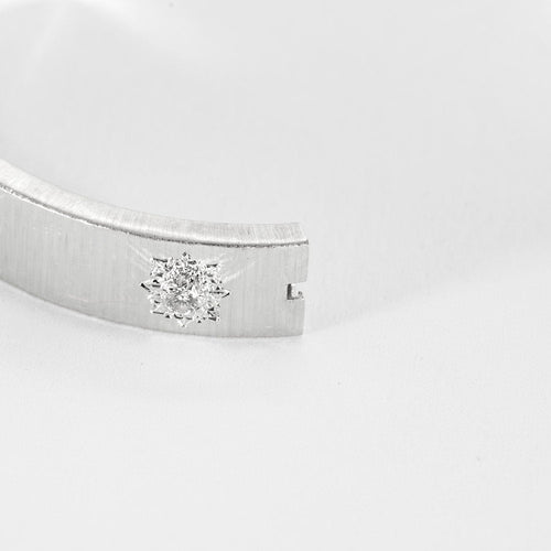 Bracelet BUCCELLATI - Macri Classica - Bracelet en or blanc et diamants 58 Facettes DV17385-7