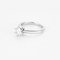 TIFFANY & CO - Bague solitaire platine et diamant