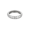 Bague 49.5 Alliance américaine en platine et diamants 58 Facettes DV0952-2-495-2