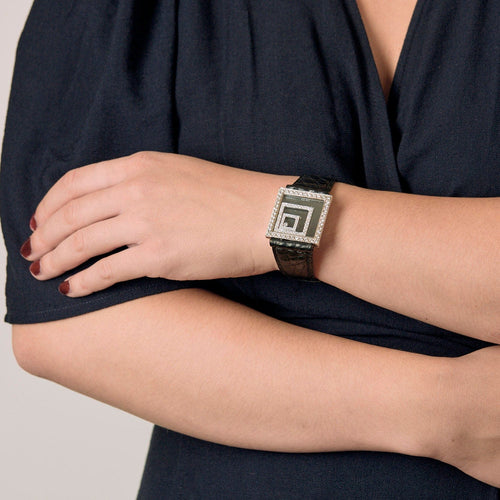 Montre Chopard - Happy Spirit - Montre en or gris et diamants 58 Facettes DV0996-1