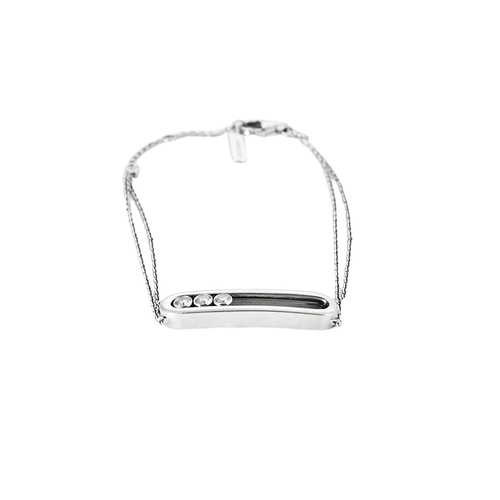 Bracelet MESSIKA - MOVE CLASSIQUE - Bracelet en or blanc et diamants 58 Facettes DV8073-2