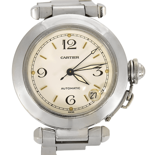 Montre CARTIER - Pasha - Montre en acier à mouvement automatique 58 Facettes DV8953-7