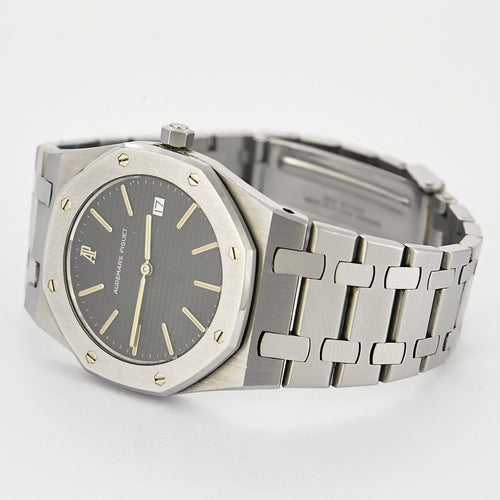 Montre AUDEMARS PIGUET - Royal Oak Ultra plate - Montre en acier à boitier octogonal à mouvement quartz 58 Facettes DV15048-10