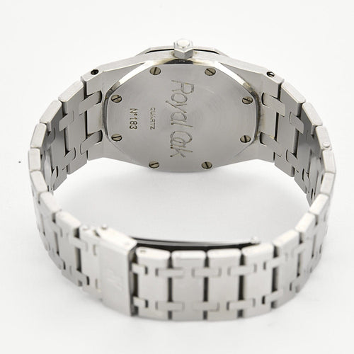 Montre AUDEMARS PIGUET - Royal Oak Ultra plate - Montre en acier à boitier octogonal à mouvement quartz 58 Facettes DV15048-10