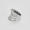 Bague 54 Bague bandeau en or blanc et diamants 58 Facettes DV17912-1-54-3