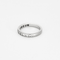 Bague 52,5 Alliance semi-pavé en or blanc et diamants 58 Facettes DV18242-1-525-6