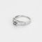 Bague 56 MAUBOUSSIN - Chance of Love n°1 - Bague en or blanc, diamants et saphirs 58 Facettes DV18660-1-56-3