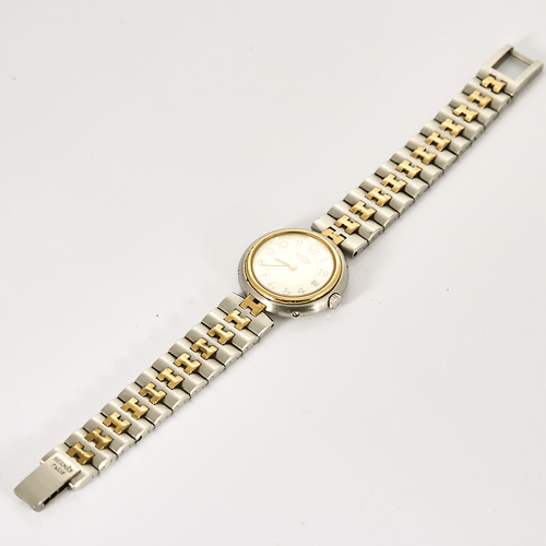 Montre HERMES - Clipper - Montre acier et plaqué or 58 Facettes DV0935-2