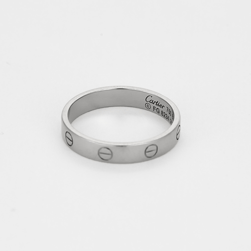 Bague 62 CARTIER - Love petit modèle - Bague en or blanc 58 Facettes DV18323-3