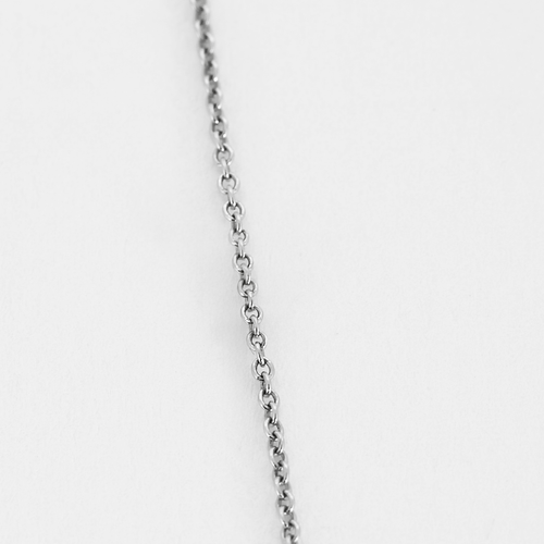 TIFFANY - Collier solitaire en platine