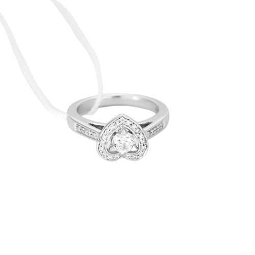 Bague 47 MAUBOUSSIN - Sex Love Touch n°2 - Bague en or blanc et diamants 58 Facettes DV19187-1-47-2