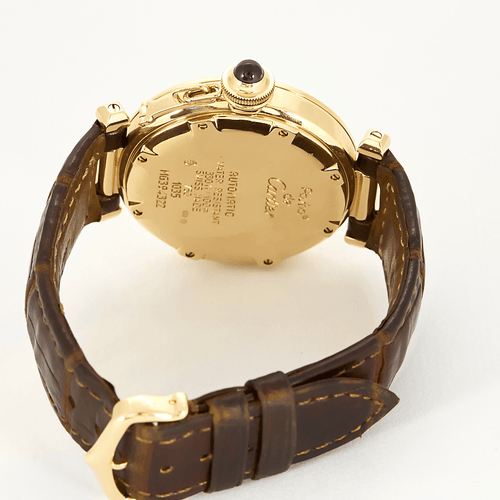 Montre CARTIER - Pasha - Montre en or jaune à boitier rond à mouvement automatique 58 Facettes DV0118-2