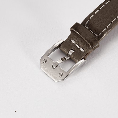 HERMÈS - Kelly 2 - Montre en acier à boitier rectangulaire à mouvement quartz