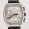 Montre VAN DER BAUWEDE - Magnum XS Chrono calibre 65 - Montre en acier et diamants à mouvement quartz 58 Facettes DV0260-11
