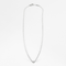 Collier Collier en or gris et diamant solitaire 0.20 carat 58 Facettes DV19360-1