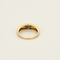 Bague en or jaune et saphir