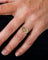 Bague 52 Bague plateau filigrané en or jaune 750 (vintage) 58 Facettes A11506-D et E