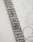 Bracelet Bracelet Rivière trois rangs en or blanc 750 et platine, diamants 58 Facettes A11846