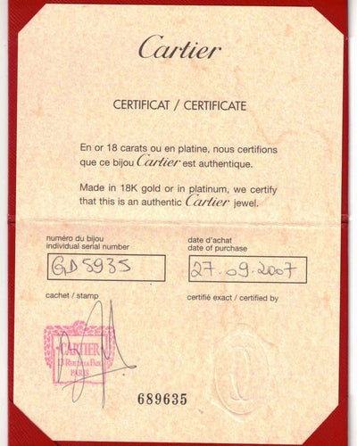 Bracelet Cartier - Bracelet Love moyen en or jaune 750 millièmes 58 Facettes A11865