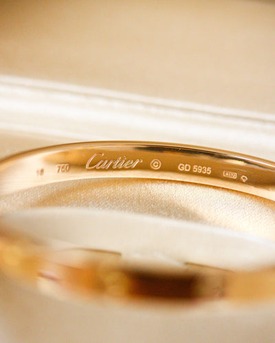 Bracelet Cartier - Bracelet Love moyen en or jaune 750 millièmes 58 Facettes A11865
