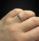 Bague Bague rivière en or jaune et or blanc 18K avec diamants 58 Facettes