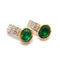 Boucles d'oreilles Boucles d'oreilles vintage émeraudes & diamants 58 Facettes