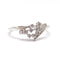 Bague 54 Bague grappe diamants en or blanc 18 carats 58 Facettes