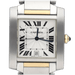 Montre Cartier Montre Tank Francaise Moyen Or Acier 58 Facettes MT39714