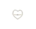 Bague Bague cœur - Bague en or blanc 18 ct et diamants 0,37 ct 58 Facettes 12814