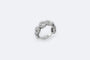 Bague 15 / Oro Bianco Bague infinie en or blanc 18 ct avec diamants 58 Facettes ANL685