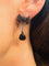 Boucles d'oreilles Pomellato - Boucles d'oreilles nœuds Forever en or gris noirci, onyx et diamants noirs 58 Facettes