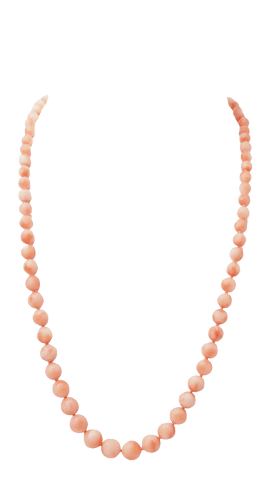 Collier Collier or jaune corail 58 Facettes corail